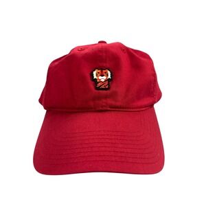 Nike Golf Tiger Woods Frank The Tiger Hat Red Strapback Cap Adjustable TW